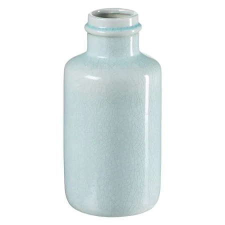 Vase Céramique Turquoise 18 x 18 x 37 cm de BigBuy Home, Vases - Réf : S8801529, Prix : 29,09 €, Remise : %