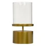 Castiçais 15,5 x 15,5 x 25 cm Cristal Dourado Metal de BigBuy Home, Candelabros e suportes para velas - Ref: S8801553, Preço:...