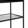 Estantería BRICK 55 x 30 x 132 cm Cristal Negro Metal de BigBuy Home, Unidades de estanterías - Ref: S8801557, Precio: 291,71...