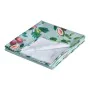 Nappe Turquoise Polyester 100 % coton 140 x 240 cm de BigBuy Home, Nappes - Réf : S8801560, Prix : 36,17 €, Remise : %