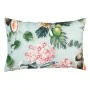 Coussin Turquoise 100 % coton 60 x 40 cm Orchidée de BigBuy Home, Coussins - Réf : S8801562, Prix : 20,04 €, Remise : %