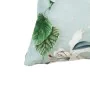 Coussin Turquoise 100 % coton 60 x 40 cm Orchidée de BigBuy Home, Coussins - Réf : S8801562, Prix : 20,04 €, Remise : %