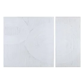 Toile 135 x 3,5 x 90 cm Abstrait (2 Unités) de BigBuy Home, Impressions sur toile - Réf : S8801570, Prix : 147,51 €, Remise : %