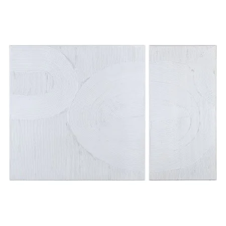 Lienzo 135 x 3,5 x 90 cm Abstracto (2 Unidades) de BigBuy Home, Impresiones sobre lienzo - Ref: S8801570, Precio: 147,51 €, D...