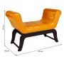 Banquette Alexandra House Living Orange Polyuréthane Bois MDF 40 x 65 x 90 cm de Alexandra House Living, Chaises - Réf : D163...