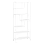 Shelves SQUARE Metal White 80 x 26 x 180 cm by BigBuy Home, Standing Shelf Units - Ref: S8801622, Price: 340,37 €, Discount: %