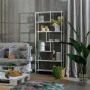 Shelves SQUARE Metal White 80 x 26 x 180 cm by BigBuy Home, Standing Shelf Units - Ref: S8801622, Price: 340,37 €, Discount: %