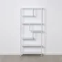 Shelves SQUARE Metal White 80 x 26 x 180 cm by BigBuy Home, Standing Shelf Units - Ref: S8801622, Price: 340,37 €, Discount: %