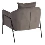 Fauteuil 76,5 x 70 x 74 cm Tissu Synthétique Métal Gris foncé de BigBuy Home, Chaises - Réf : S8801625, Prix : 446,82 €, Remi...