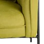 Fauteuil 76,5 x 70 x 74 cm Tissu Synthétique Métal Vert de BigBuy Home, Chaises - Réf : S8801648, Prix : 312,77 €, Remise : %