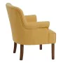 Poltrona 77 x 64 x 88 cm Tecido Sintético Madeira Mostarda de BigBuy Home, Cadeiras - Ref: S8801653, Preço: 321,45 €, Descont...