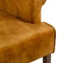 Sillón 77 x 64 x 88 cm Tejido Sintético Madera Ocre de BigBuy Home, Sillas - Ref: S8801656, Precio: 321,45 €, Descuento: %