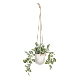 Planta Decorativa 24 x 35 x 25 cm Blanco Verde PVC de BigBuy Home, Plantas - Ref: S8801666, Precio: 24,48 €, Descuento: %