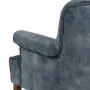 Armchair 77 x 64 x 88 cm Synthetic Fabric Wood Light Blue by BigBuy Home, Chairs - Ref: S8801676, Price: 300,98 €, Discount: %