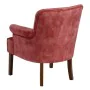 Poltrona 77 x 64 x 88 cm Tecido Sintético Madeira Vermelho Escuro de BigBuy Home, Cadeiras - Ref: S8801677, Preço: 300,98 €, ...