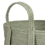 Juego de Cestos 42 x 42 x 48 cm Menta Fibra natural (3 Piezas) de BigBuy Home, Cestos de almacenaje - Ref: S8801699, Precio: ...