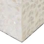 Kerzenschale Beige Perlmutt Holz MDF 10,5 x 10,5 x 21 cm von BigBuy Home, Kerzenständer und Kerzenhalter - Ref: S8801708, Pre...