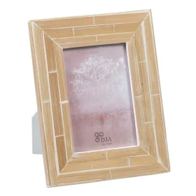 Fotorahmen Beige Bambus Holz MDF 17 x 1 x 22 cm von BigBuy Home, Wand- und Tischrahmen - Ref: S8801709, Preis: 15,00 €, Rabat...