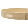 Snack tray Beige Bamboo 35 x 35 x 5 cm MDF Wood by BigBuy Home, Plates and dishes - Ref: S8801713, Price: 18,50 €, Discount: %