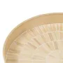 Snack tray Beige Bamboo 35 x 35 x 5 cm MDF Wood by BigBuy Home, Plates and dishes - Ref: S8801713, Price: 18,50 €, Discount: %