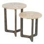 Table d'appoint Beige Bambou 40 x 40 x 45 cm Bois MDF de BigBuy Home, Tables - Réf : S8801733, Prix : 78,92 €, Remise : %