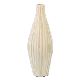 Vase 18 x 18 x 52 cm Beige Bamboo by BigBuy Home, Vases - Ref: S8801745, Price: 28,98 €, Discount: %