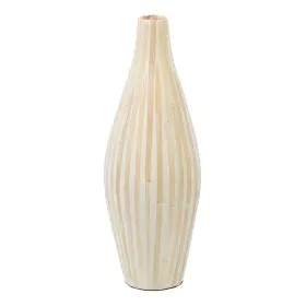 Vase 18 x 18 x 52 cm Beige Bambus von BigBuy Home, Vasen - Ref: S8801745, Preis: 28,98 €, Rabatt: %