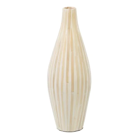 Vase 18 x 18 x 52 cm Beige Bambou de BigBuy Home, Vases - Réf : S8801745, Prix : 28,98 €, Remise : %