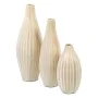 Vase 18 x 18 x 52 cm Beige Bambus von BigBuy Home, Vasen - Ref: S8801745, Preis: 27,82 €, Rabatt: %