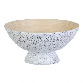 Fruit Bowl 30 x 30 x 14,5 cm Natural White Bamboo by BigBuy Home, Bowls and large cups - Ref: S8801760, Price: 8,19 €, Discou...