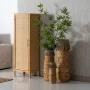 Vase natürlich 12 x 12 x 40 cm Naturfaser von BigBuy Home, Vasen - Ref: S8801763, Preis: 19,84 €, Rabatt: %