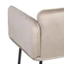 Fauteuil Tissu Synthétique Beige Métal de BigBuy Home, Chaises - Réf : S8801779, Prix : 286,30 €, Remise : %