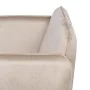 Sillón Tejido Sintético Beige Metal de BigBuy Home, Sillas - Ref: S8801779, Precio: 286,30 €, Descuento: %