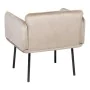 Fauteuil Tissu Synthétique Beige Métal de BigBuy Home, Chaises - Réf : S8801779, Prix : 286,30 €, Remise : %