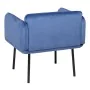 Sillón Tejido Sintético Azul Metal de BigBuy Home, Sillas - Ref: S8801794, Precio: 286,30 €, Descuento: %