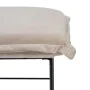 Pouf Tissu Synthétique Beige Métal 40 x 40 x 35 cm de BigBuy Home, Poufs - Réf : S8801795, Prix : 59,65 €, Remise : %