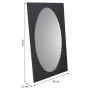 Miroir mural Alexandra House Living Doré Gris foncé Bois MDF 2 x 80 x 50 cm de Alexandra House Living, Miroirs muraux - Réf :...