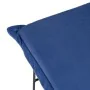 Pouffe Synthetic Fabric Blue Metal 40 x 40 x 35 cm by BigBuy Home, Footstools - Ref: S8801819, Price: 59,17 €, Discount: %