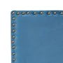 Headboard 160 x 6 x 60 cm Synthetic Fabric Blue by BigBuy Home, Beds, structures and bases - Ref: S8801820, Price: 126,92 €, ...