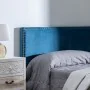 Headboard 160 x 6 x 60 cm Synthetic Fabric Blue by BigBuy Home, Beds, structures and bases - Ref: S8801820, Price: 126,92 €, ...