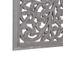 Wall Decoration Grey 90 x 1 x 90 cm DMF by BigBuy Home, Wall Pediments - Ref: S8801833, Price: 79,09 €, Discount: %