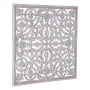 Décoration murale Blanc 90 x 1 x 90 cm DMF de BigBuy Home, Décorations murales - Réf : S8801835, Prix : 81,53 €, Remise : %