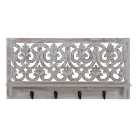 Appendiabiti da parete 60 x 8,5 x 30 cm DMF di BigBuy Home, Appendiabiti a parete - Rif: S8801868, Prezzo: 34,85 €, Sconto: %