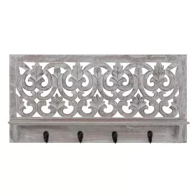 Appendiabiti da parete 60 x 8,5 x 30 cm DMF di BigBuy Home, Appendiabiti a parete - Rif: S8801868, Prezzo: 34,85 €, Sconto: %