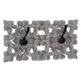 Wall mounted coat hanger 30 x 6,25 x 15,25 cm DMF by BigBuy Home, Wall Coat Racks - Ref: S8801869, Price: 16,71 €, Discount: %