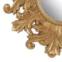 Wall mirror 114 x 4,5 x 114 cm Crystal Golden Wood by BigBuy Home, Wall-Mounted Mirrors - Ref: S8801984, Price: 218,59 €, Dis...