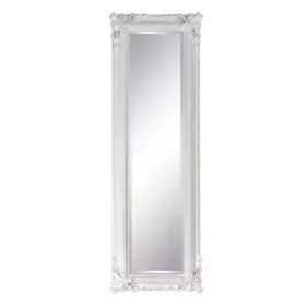 Mirror 46 x 6 x 147 cm Crystal Wood White by BigBuy Home, Floor Mirrors - Ref: S8801999, Price: 148,19 €, Discount: %