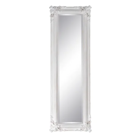 Espelho 46 x 6 x 147 cm Cristal Madeira Branco de BigBuy Home, Espelhos de pé - Ref: S8801999, Preço: 148,19 €, Desconto: %