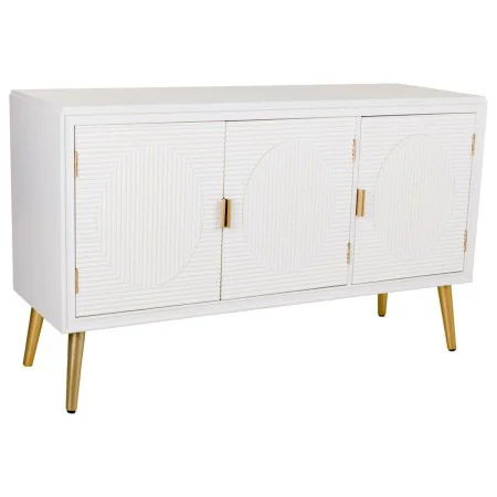 Aparador Alexandra House Living Branco Dourado Madeira MDF 41 x 71 x 120 cm de Alexandra House Living, Armários e aparadores ...