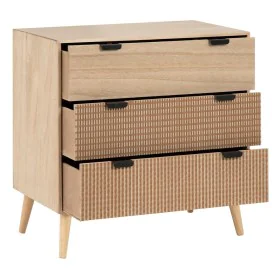 Chest of drawers COFFEE 80 x 40 x 77 cm Wood Coffee DMF by BigBuy Home, Chest of Drawers - Ref: S8802043, Price: 264,69 €, Di...